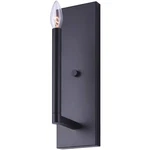 Canarm Lighting IWF1011A01BK Madison 4 Inch Black Wall. Fixed Price $35.38.
