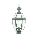 Livex Lighting 2254 Verdigris Monterey 2-LIGHT Outdoor Post. Fixed Price $293.96.