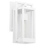 Quorum International 736-15 Marco 15" Tall Outdoor Wall Sconce White. Fixed Price $164.00.