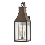 Hinkley Lighting Beacon Hill Outdoor 3 Wall Mount, Copper/clear - 17465BLC. Fixed Price $489.00.