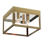 Livex Lighting 20589-01 Nyack Outdoor Ceiling Antique Brass. Fixed Price $281.96.