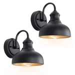 Goalplus 7IN Black Gooseneck Lights For Farmhouse 2 Pack Outdoor Barn. Fixed Price $119.53.