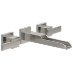 Delta Ara Wall Mount Bathroom Faucet Trim Stainless-certified Refurbished. Fixed Price $290.38.