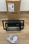Kichler 59086BK Goson 16" High Black Outdoor Wall Light,. Fixed Price $85.49.