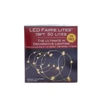 Kurt Adler Battery-operated 50-LIGHT Warm White Led Fairie Lights 19FT,. Fixed Price $21.99.