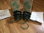 2 Two Adjusta-post Nos Vintage Pagoda Garden Path Lights Green Box. Fixed Price $49.99.