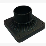 Artcraft Lighting Classico Cement Post Fitter Mount, White. Fixed Price $67.57.