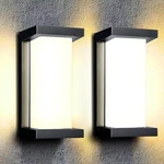 Wrasse Outdoor Sconce Lights 3000K Wall Fixtures 2000 Lumen Black Moder.... Fixed Price $128.09.