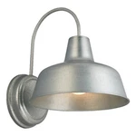 Mason Indoor/outdoor Silver Stainless Steel Wall Light Galvanized Paint. Fixed Price $71.14.