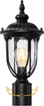 Lamomo Motion Sensor Outdoor Post Lights, Dusk To Dawn Lamp Fixture,. Fixed Price $61.50.