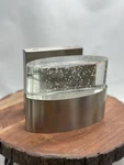Varaluz Pop Light Brush Silver Wall Sconce 234B01 Sn. Fixed Price $127.00.