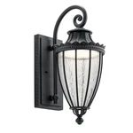 Kichler 49752LED Black Wakefield 1-LIGHT 22.25"H Outdoor Wall Sconce. Fixed Price $181.46.