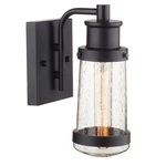 Globe Electric 44315 60W E26 1-LIGHT Matte Black Outdoor Wall Lantern Sconce. Fixed Price $45.01.