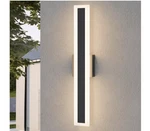 Lamqee 23.6 In. 1-LIGHT Black Modern Linear Led Indoor/outdoor Wall Sconce. Fixed Price $59.00.