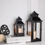 Best Decorkey Led Lanterns Decorative Outdoor&indoor, Set Of 2 17&11 Large Black. Fixed Price $61.82.