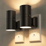Briignite Night Lights Plug Into Wall, Modern Led 2 Pack, BLACK-3000K. Fixed Price $19.07.