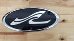 Sea Ray 11 7/8 Oval Emblem Black And Chrome Sr Part# 1443217 (2ND Quality). Fixed Price $65.00.