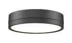 Z-lite 1006F12-LED Algar 12"W Flush Mount Drum Ceiling Black. Fixed Price $110.50.
