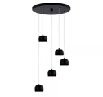 Justice Design Group NSH-8118-MBLK Led Pendants Indoor Lighting, Matte Black. Fixed Price $219.99.