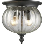 Z-lite 516F-BK Belmont 2 Light 10 Inch Black Outdoor Flush Mount. Fixed Price $119.00.