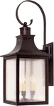Savoy House 5-259-13 Monte Grande 3-LIGHT Outdoor Wall Lantern In English Bronze. Fixed Price $456.00.