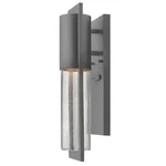 Hinkley Lighting Shelter Outdoor Mini Wall Mount, Hematite - 1326HE. Fixed Price $169.15.