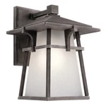 Kichler 49721 Weathered Zinc Beckett 8"W Single Light Outdoor Wall Sconce. Fixed Price $244.99.