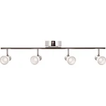 Afx GGEF0618L30D1 Gage 4 Light 31"W Led Fixed Rail Ceiling - Chrome. Fixed Price $119.20.