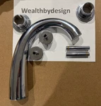 Kohler T8235-4-CB Taboret Deck-mount High-flow Bath Faucet Trim T-handles. Fixed Price $150.00.