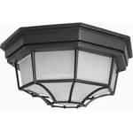 Maxim Lighting 1020BK Crown Hill 10.75 Inch Black Outdoor Flush Mount. Fixed Price $59.50.