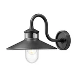 Z-lite Rlm 16" Outdoor Wall Light, Sand Black/clear 5027M-BK. Fixed Price $159.80.