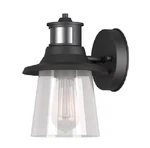 Globe Electric 32982 1-LIGHT Motion Sensor Wall Sconce, Outdoor, Matte Black,.... Fixed Price $58.86.