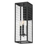 Maxim 30694CLBK Magnus Outdoor Wall Light-black 21"H. Fixed Price $184.00.