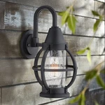 Hinkley Chatham 15" High Museum Black Outdoor Wall Light. Fixed Price $211.65.