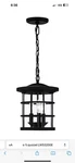 Quoizel Asheville 12.25 Dark Oil Rubbed Bronze Outdoor Patio Pendant Light New. Fixed Price $69.99.