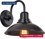 Goldhill Black Gooseneck Outdoor Barn Light, Farmhouse Vanity Lights With E26. Fixed Price $64.98.