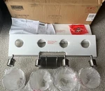 New Capital Lighting 33" Bathroom Vanity Light, Clear Glass Shade 121741BN-431. Fixed Price $69.99.
