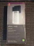 Allen + Roth Waldorf 11.25-IN Bronze Led Outdoor Wall Light. Fixed Price $65.00.
