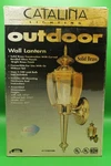 Catalina Bright Brass Beveled Clear Glass Outdoor Lighting (read). Fixed Price $39.95.