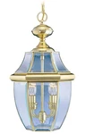 Livex Lighting 2255-02 Monterey Outdoor Pendant Chandeller Polished Brass. Fixed Price $293.96.