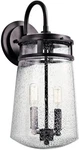 Kichler Lyndon 18.25" Light Wall Outdoor/indoor 49496AZ. Fixed Price $89.95.