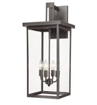 Millennium Lighting 42603-PBZ Barkeley 27" Tall Outdoor Wall Scone Bronz. Fixed Price $72.79.