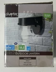 Chapter Outdoor Lantern. Black Finish. Led Bulb Included. Fixed Price $35.99.