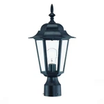 Acclaim Lighting Camelot Post Mount, Matte Black/clear Beveled - 6117BK. Fixed Price $78.00.