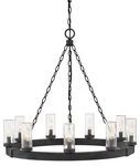 Hinkley Lighting 29208 Sawyer 120V 30"W Outdoor Wrought - Black. Fixed Price $1199.00.