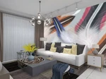3D Beautiful Feather ZHUA20331 Wallpaper Murals Removable Self-adhesive Ann. Fixed Price $28.51.