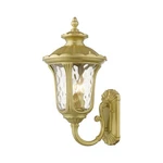 Livex Lighting 7856 Oxford 3 22" Tall Outdoor Wall Sconce - Gold. Fixed Price $349.96.