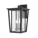 Z-lite Seoul Light 11.25" Outdoor Wall Sconce, Bronze/clear 571B-ORB. Fixed Price $334.99.