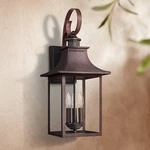 Quoizel Chancellor 23 1/2" Copper Bronze Outdoor Lantern Wall Light. Fixed Price $231.99.