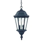 Acclaim Lighting Telfair 2 Hanging Light, Matte Black - 5516BK. Fixed Price $112.00.
